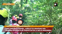 Tirolesa y rappel, opciones diferentes para disfrutar de la Selva Misionera