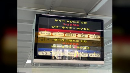 일부 구간 중단된 대구 도시철도 3호선 '정상 운행' / YTN