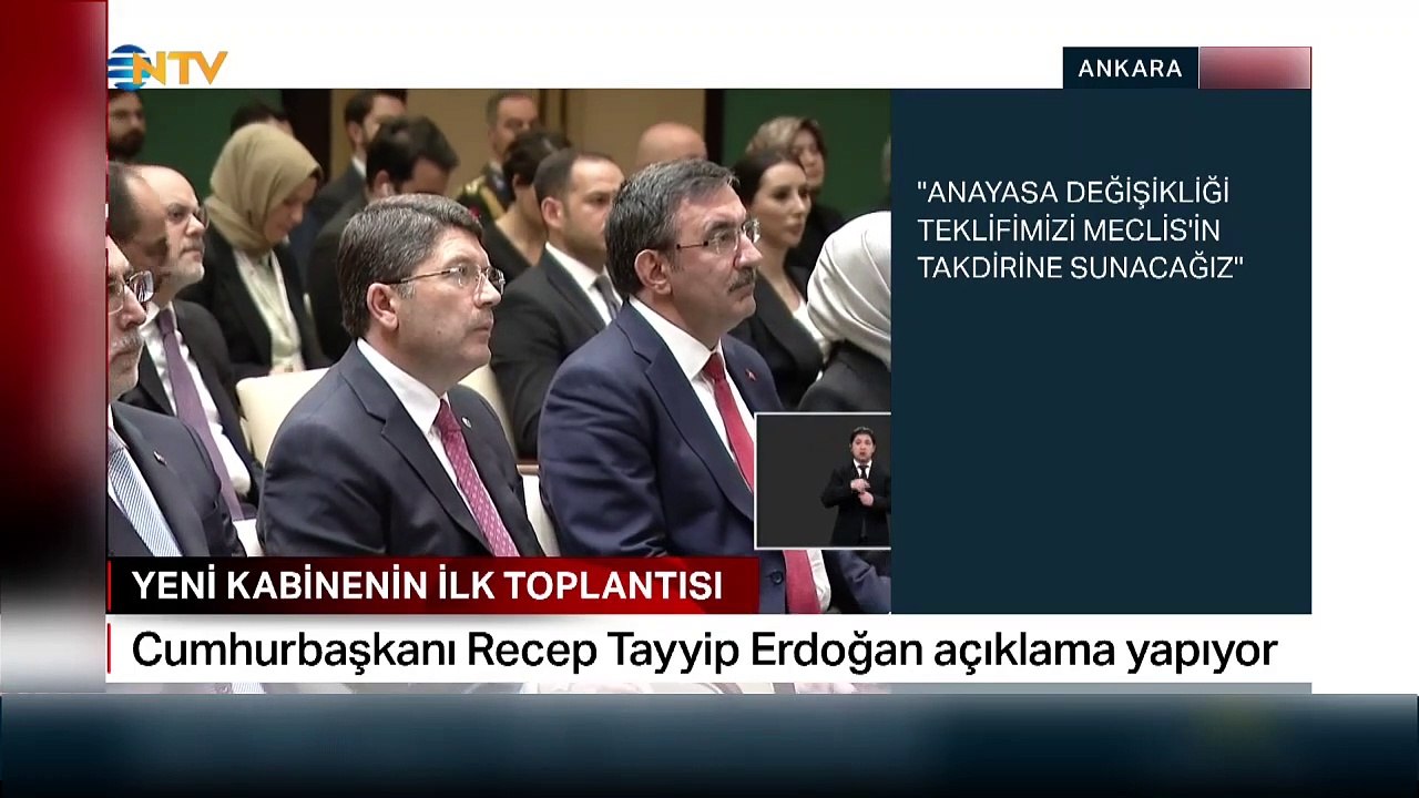 Son Dakika: Cumhurbaşkanı Erdoğan, Kabine toplantısı sonrası yeni dönemde yapılacakları tek tek sıraladı