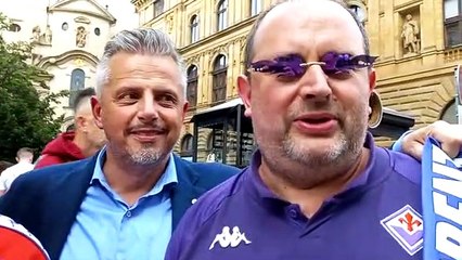 Fiorentina, i tifosi a Praga: "Vogliamo vedere lottare"