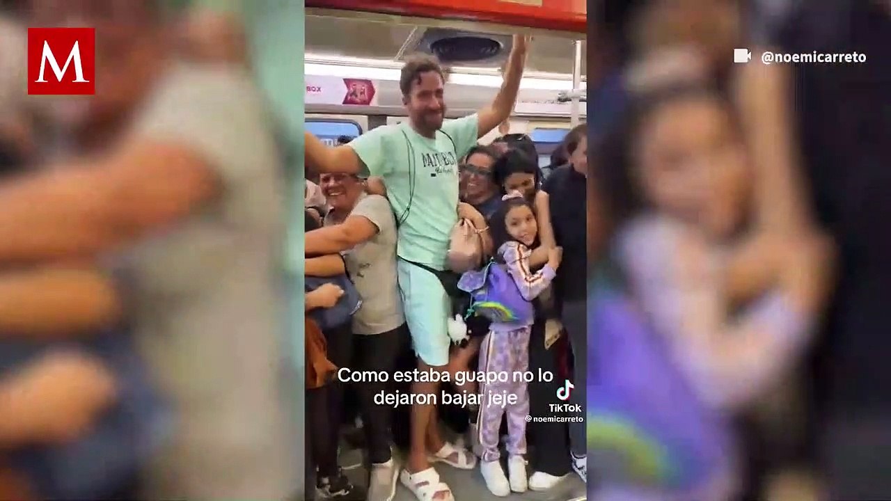 Un extranjero subió por error al vagón de mujeres y recibe ‘piropos’