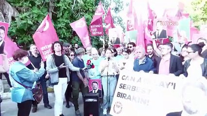 Tip'ten Haydarpaşa'da Can Atalay İçin Eylem… Sera Kadıgil: "Hatay Halkının İradesi, Saray Rejimine Hizmet Eden Bir Grup Tarafından Esir Tutuluyor"