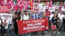 TİP İzmir'de Can Atalay için eylem yaptı