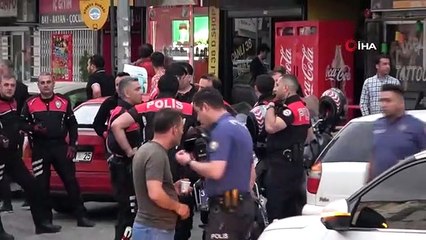 Kavgayı ayırmaya çalışan esnaf silahla vuruldu