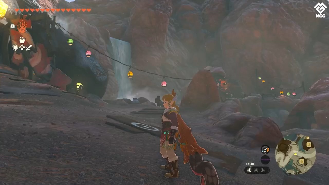 Les bains secrets Zelda Tears of the Kingdom : Où trouver la source du roc fondant pour réussir la mission ?