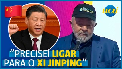 Lula explica toneladas de carne brasileira na China