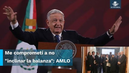 Esto pasó en la cena con corcholatas y gobernadores, según AMLO