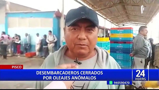 Cierran 96 puertos del litoral peruano por oleajes anómalos