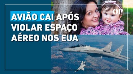 Avião executivo cai com mãe, filha de 2 anos e babá após violar espaço aéreo nos EUA