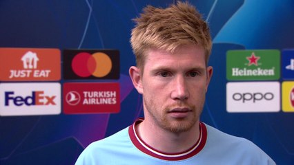 Kevin De Bruyne on making City's Champions League dream come true