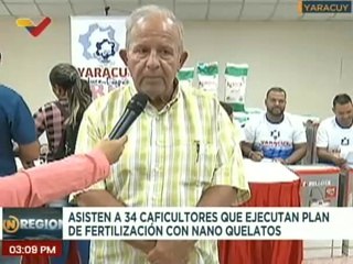 Yaracuy | 34 caficultores reciben insumos y equipo para ejecutar el plan piloto de fertilización