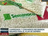 Plan de Siembra hace entrega de insumos a campesinos y comuneros del estado Guárico