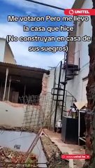 Tras romper la relación, un hombre destruyó la casa que construyó en propiedad de sus suegros