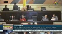 teleSUR Noticias 15:30 06-06: Coalición Pacto Histórico respalda reformas políticas en Colombia