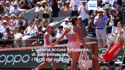 Svitolina rifiuta la stretta di mano all'avversaria bielorussa