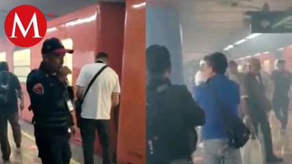 Reportan presencia de humo en la estación Doctores de la Línea 8 del Metro