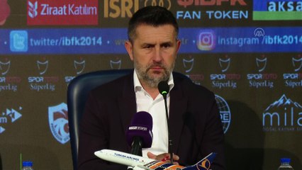 İSTANBUL - Medipol Başakşehir-Trabzonspor maçının ardından