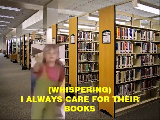Respect The Library, Care For Their Books PSA