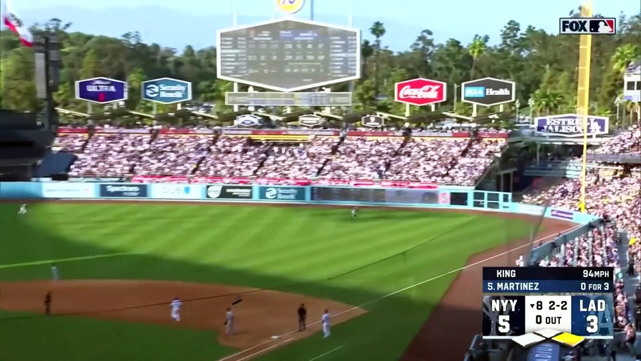 Aaron Judge  Épica Atrapada  Contra los  Dogers De Los Angeles  Mlb 2023