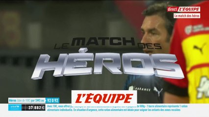 Le résumé du match des héros - Foot - Légendes
