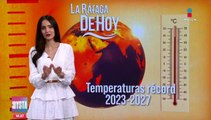Temperaturas récord durante los últimos cinco años