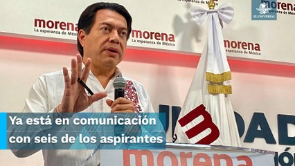 AMLO no pidió renuncia a “corcholatas” para participar en proceso rumbo a 2024: Mario Delgado