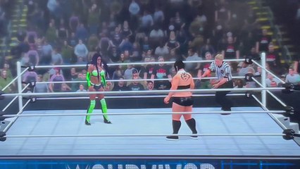 Breta vs Naomi Title Match