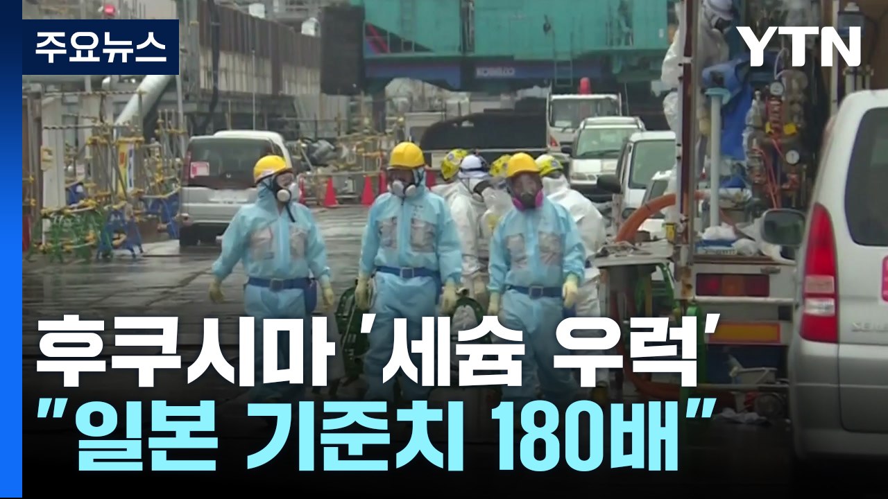 후쿠시마 원전 앞바다에서 잡힌 '세슘 우럭'..."기준보다 180배" [앵커리포트]...