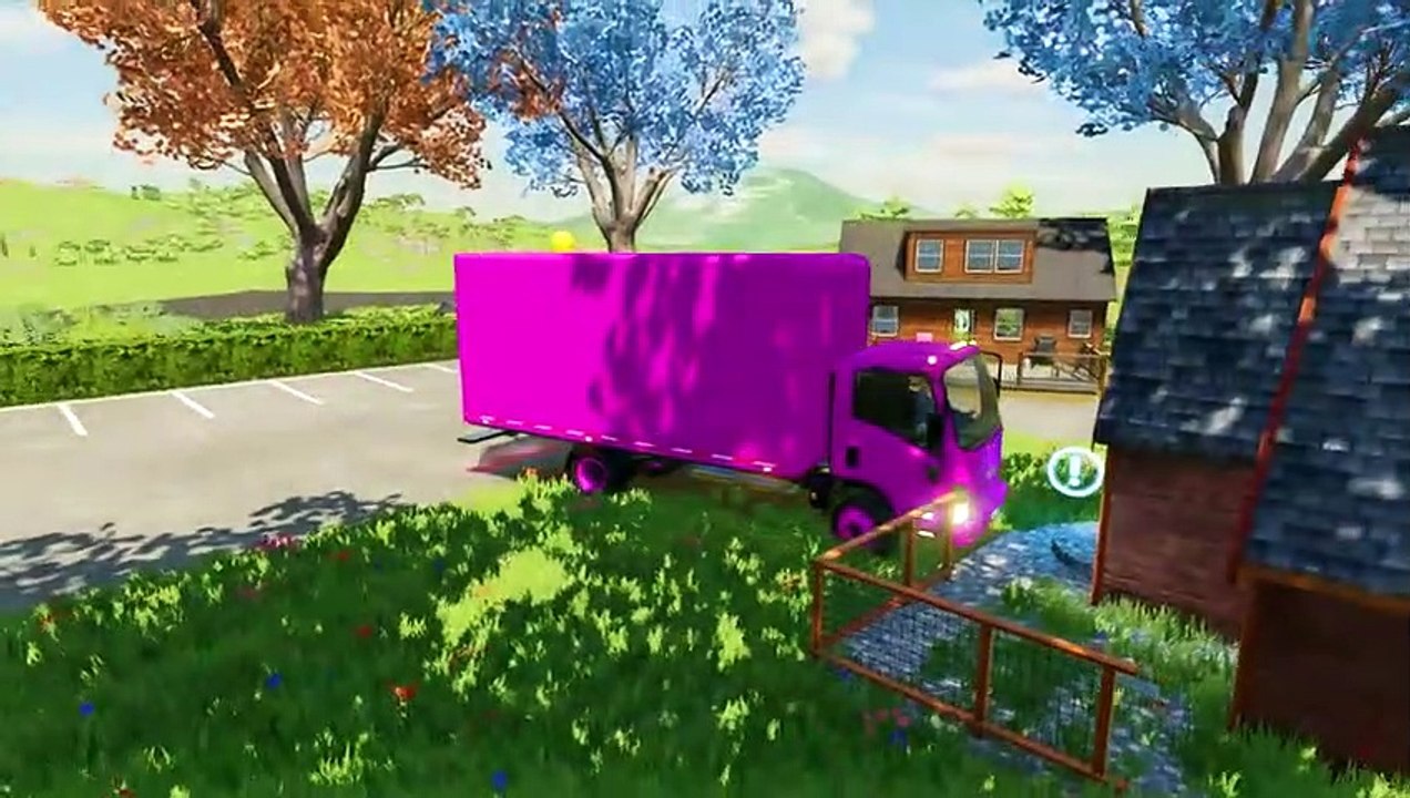 Farming Simulator 22 TRANSPORTING FORD & BMW CARS WITH ISUZU TRUCKS