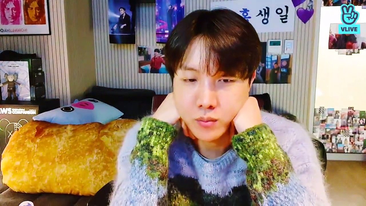 2021.02.18 VLIVE BTS - Again again again!! Please Wish J-HOPE Happy Birthday~