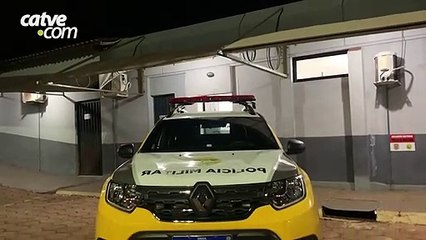 Prisma com registro de furto é recuperado pela PM