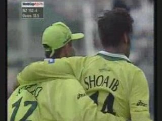 Shoaib Akhtar 1999 vs New Zealand