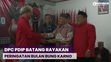 PDIP Gelar Syukuran dan Beri Santunan Anak Yatim saat Rayakan  Bulan Bung Karno di Batang