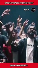Badshah Reacts to Emiway Diss? | Badshah Vs Emiway Bantai Controversy News Shorts Facts #shorts