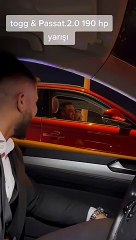 TOGG ve Passat yarıştı!