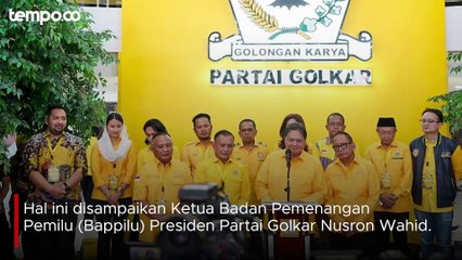 Di Koalisi Besar, Golkar Ingin Usung Prabowo-Airlangga pada Pemilu 2024