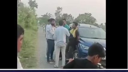 पश्चिमी चंपारण: बारात जा रही गाड़ियों को रोककर अपराधियों ने की लूटपाट, जांच में जुटी पुलिस