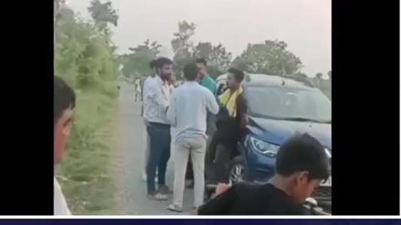 पश्चिमी चंपारण: बारात जा रही गाड़ियों को रोककर अपराधियों ने की लूटपाट, जांच में जुटी पुलिस