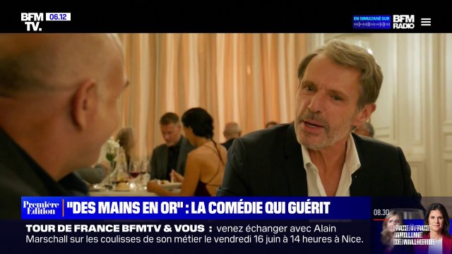 Des mains en or , une comédie avec Josiane Balasko et Lambert Wilson, sort ce mercredi en salles