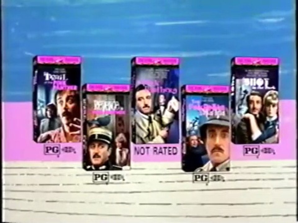 The Pink Panther Movie Collection 1997 VHS Trailer