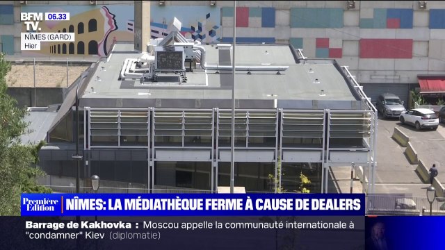 Une médiathèque de Nîmes fermée jusqu'à nouvel ordre à cause de la présence de dealers