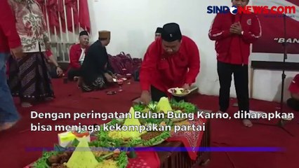 Rayakan  Bulan Bung Karno,  DPC PDIP Batang Gelar Syukuran dan Beri Santunan Anak Yatim