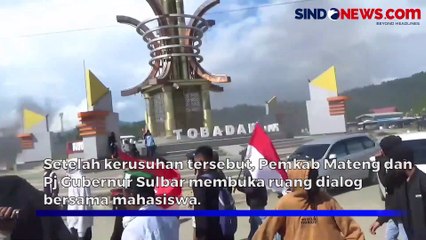 Pj Gubernur Sulbar Dialog dengan Mahasiswa saat Demo Rusuh