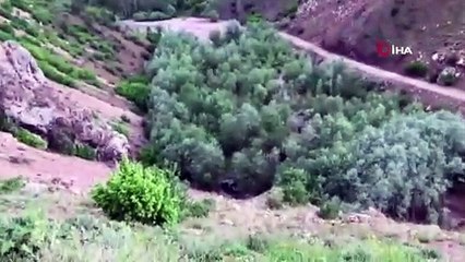 Kamyonet uçuruma yuvarlandı: 1 ölü, 1 yaralı