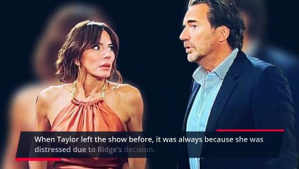 Taylor Goes Missing- Exits The Show With An Unsolved Mystery_ The Bold and The B