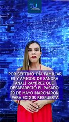 Por séptimo día consecutivo, amigos y familiares de Analí Ramírez, marcharon por avenida Vallarta  #TuNotiReel