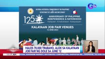 Halos 70,000 trabaho, alok sa Kalayaan Job Fair ng DOLE sa June 12 | BT