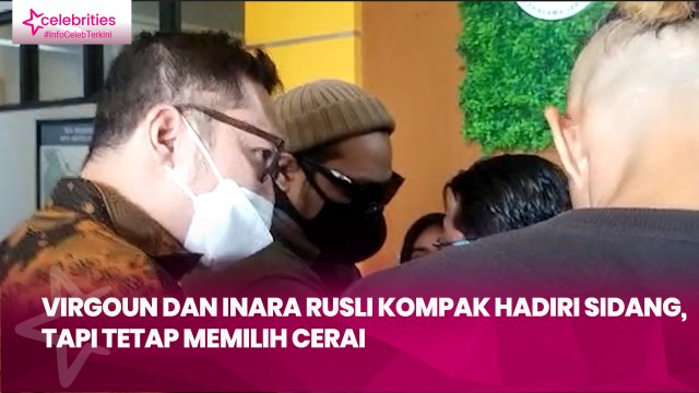 Virgoun dan Inara Rusli Kompak Hadiri Sidang, tapi Tetap Memilih Cerai