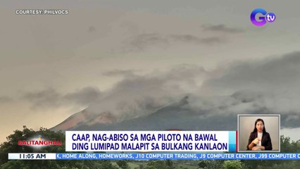 CAAP, nag-abiso sa mga piloto na bawal ding lumipad malapit sa Bulkang Kanlaon