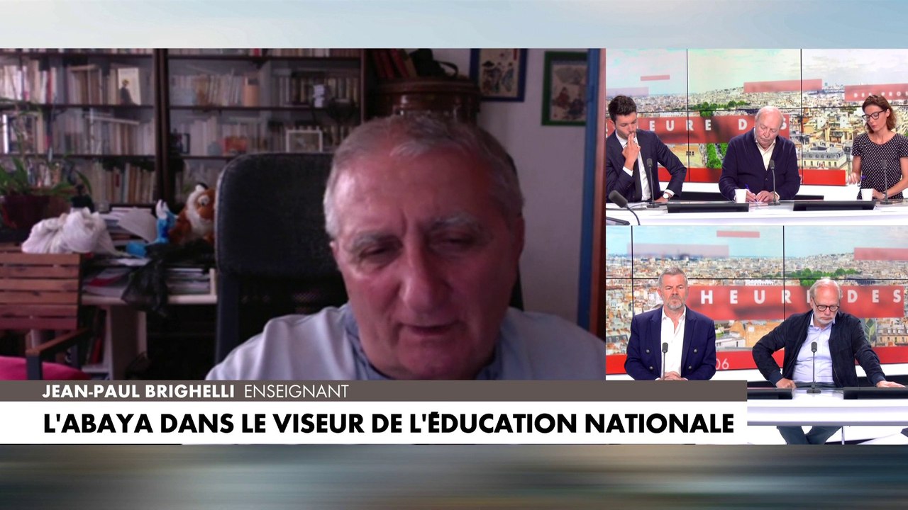 Jean-Paul Brighelli : «C'est l'objectif, l'honneur de l'école d'interdire des vêtements qui visent à fragmenter l'unité nationale et culturelle»